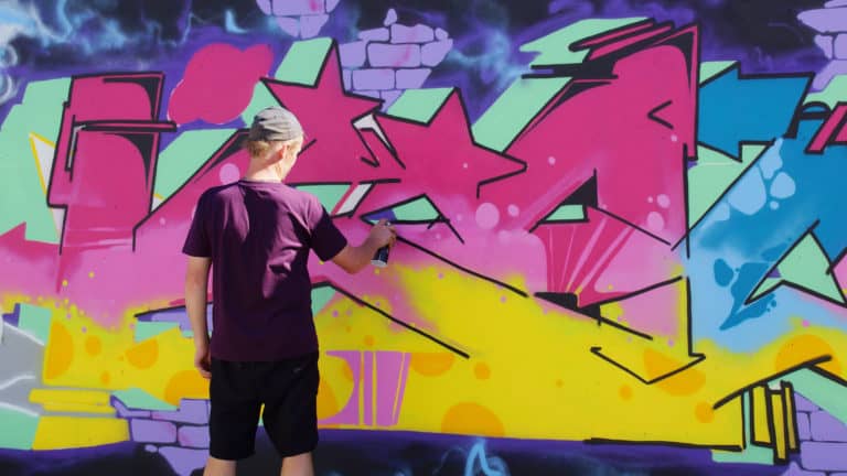 The Large Open Graffiti Wall